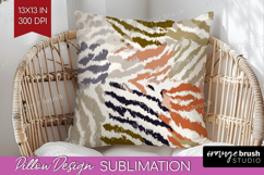 Abstract Pillow Sublimation - Modern Texture Pillow Cover Product Image 1