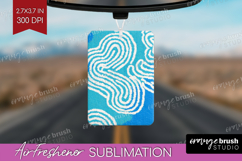 Abstract Doodle Air Freshener PNG - Modern Texture PNG Product Image 1