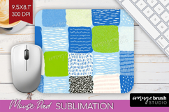 Abstract Doodle Mouse Pad Sublimation - Modern Texture PNG Product Image 1