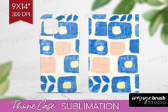 Abstract Doodle Phone Case PNG - Modern Texture Case PNG Product Image 1