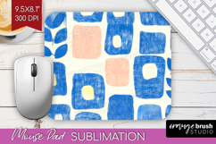 Abstract Doodle Mouse Pad Sublimation - Modern Texture PNG Product Image 1
