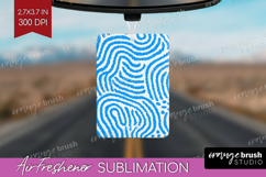 Abstract Doodle Air Freshener PNG - Modern Texture PNG Product Image 1