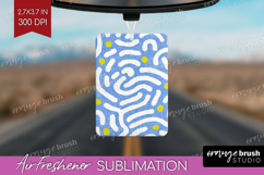 Abstract Doodle Air Freshener PNG - Modern Texture PNG Product Image 1