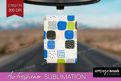 Abstract Doodle Air Freshener PNG - Modern Texture PNG Product Image 1