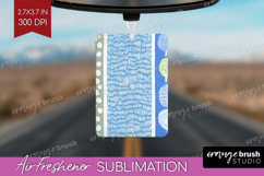 Abstract Doodle Air Freshener PNG - Modern Texture PNG Product Image 1