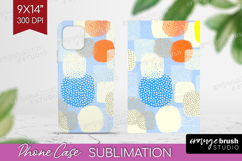 Abstract Doodle Phone Case PNG - Modern Texture Case PNG Product Image 1