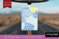 Abstract Doodle Air Freshener PNG - Modern Texture PNG Product Image 1