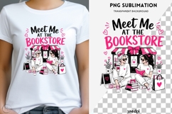 Book besties png design for T-shirts Product Image 1
