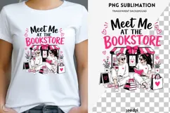 Book besties png design for T-shirts Product Image 1