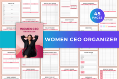 Women CEO Organizer Canva templates Product Image 1
