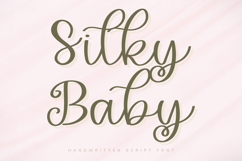 Silky Baby - Handwritten Script Font Product Image 1
