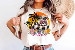 Summer Vibes PNG sublimation |Beach & Summer PNG T-Shirt Product Image 7
