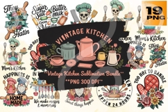 Vintage Kitchen PNG Bundle Product Image 1