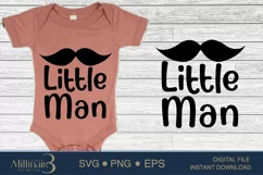 Little Man SVG PNG Sublimation |New Born Baby | Pragnent Product Image 1