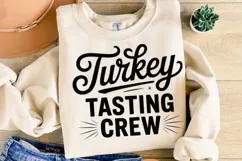 Turkey Tasting Crew Svg | Halloween Svg | Shirt Svg Product Image 2