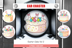 Car Coaster Easter Cake Product Image 1