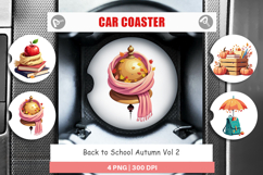 Car Coaster Back to Autumn Product Image 1
