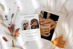 Save The Date Template with Photo Product Image 1