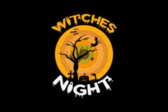 Halloween Retro T-shirt Design for Women Product Image 3