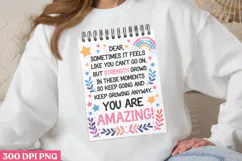 Daily Reminder PNG, Daily Reminder Sublimation PNG Product Image 2