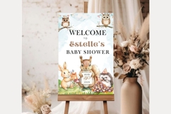 Baby Shower Welcome Sign Template 201 Product Image 1
