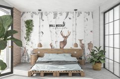 Wall mockup - Interior mockup - Wallpaper mockup Product Image 4