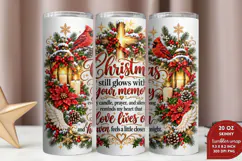 Peace Came in a Manger Tumbler Wrap, Prince of Peace 20oz Tu Product Image 2