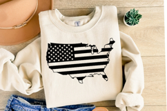 USA Flag Svg Design | Svg Cut Files | Shirt Svg Product Image 2