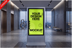 Digital Billboard Modern Lobby Product Image 1
