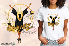 Muslim Graduation Girl PNG Congrats Grad Glam Digital Design Product Image 2
