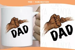 Sublimation Image | Father's Day Design | Adult Baby Fist Product Image 2