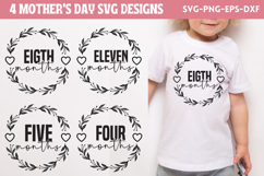 Baby Month Round SVG Product Image 1