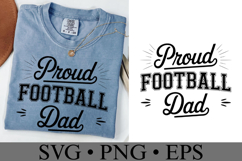 Proud Football Dad Svg | Game Day Svg | Shirt Svg Product Image 1