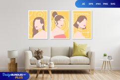 Hand Drawn Trendy Fashion SVG Product Image 1
