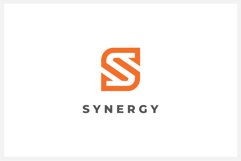 Synergy Letter S logo design vector template Product Image 1