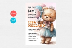 Baby Shower Invitation Template 257 Product Image 1