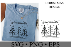 Schone Weihnachten Svg | Christmas svg | Shirt Svg Product Image 2