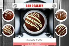 Car Coaster Chocolate Truffle Product Image 1