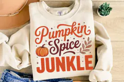 Pumpkin Spice Junkle Svg | Thanksgiving Svg | Shirt Svg Product Image 2