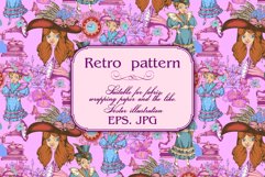 Seamless pattern inspired by the 1890s Product Image 2