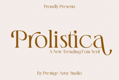 Prolistica Serif Product Image 1
