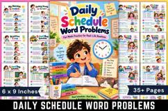 Daily Schedule Word Problems Product Image 1