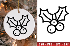 Christmas icon svg, icon png clipart, christmas outline svg Product Image 1