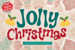 Jolly Christmas is a Christmas font Product Image 1