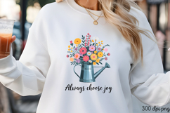 Always choose joy PNG, Motivation Sublimation PNG Product Image 2