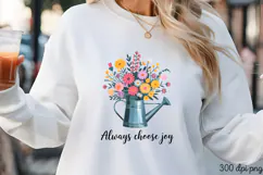 Always choose joy PNG, Motivation Sublimation PNG Product Image 2