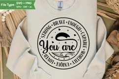 Self Love Valentine PNG Heart Christian | Valentine Quote Product Image 1