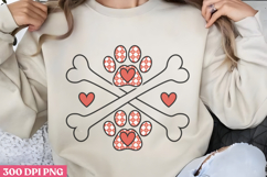 Valentine Dog Sublimation PNG Product Image 1