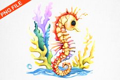 Seahorse Sublimation Design - Seahorse Sublimation Product Image 1