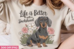 Life is Better with PNG, Dog Mom Sublimation PNG Product Image 2